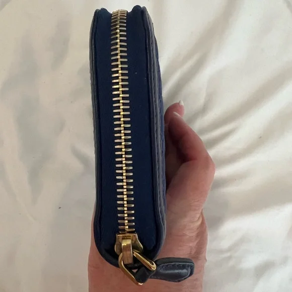 Prada Navy Quilted Accessory
